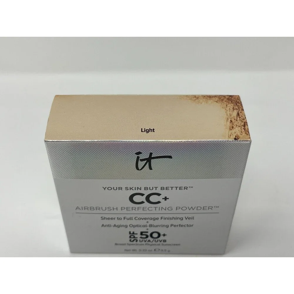 IT Cosmetics Your Skin But Better CC+ Airbrush Perfecting Powder SPF 50+ 0.33 oz